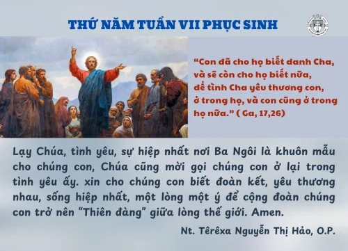 Thứ Năm tuần VII Phục Sinh