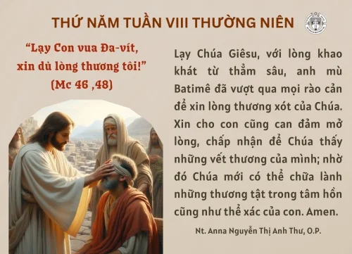 Thứ Năm tuần VIII Thường niên