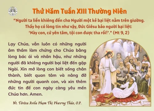 Thứ Năm tuần XIII thường niên