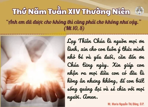 Thứ Năm tuần XIV thường niên