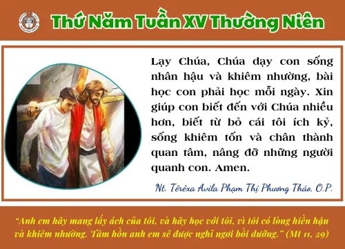 Thứ Năm tuần XV Thường niên