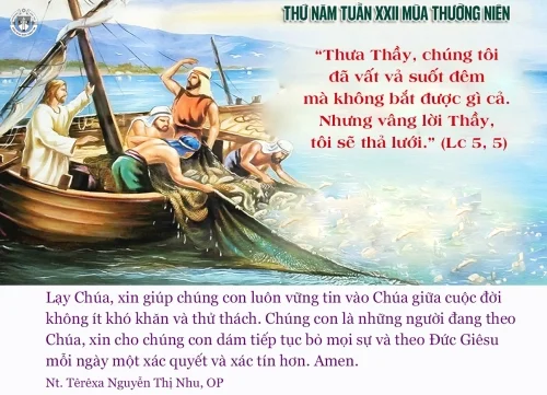 Thứ năm tuần XXII Thường niên A