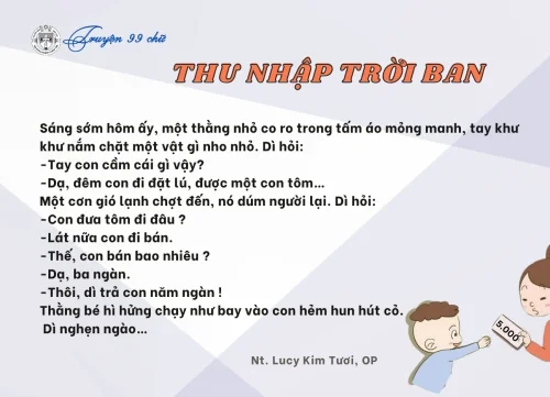 Thu nhập trời ban