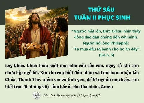 Thứ Sáu tuần II Phục Sinh