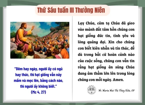 Thứ Sáu tuần III thường niên