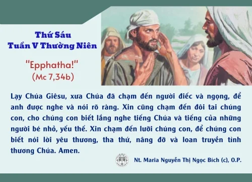 Thứ Sáu tuần V thường niên