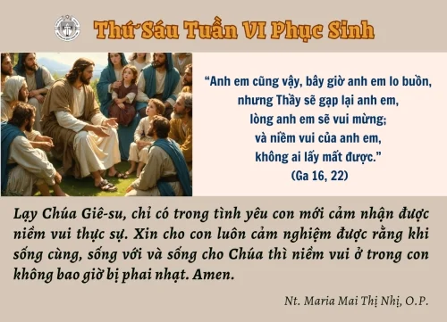 Thứ Sáu tuần VI Phục sinh