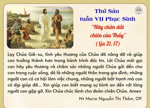 Thứ Sáu tuần VII Phục sinh