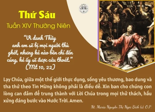 Thứ Sáu tuần XIV thường niên