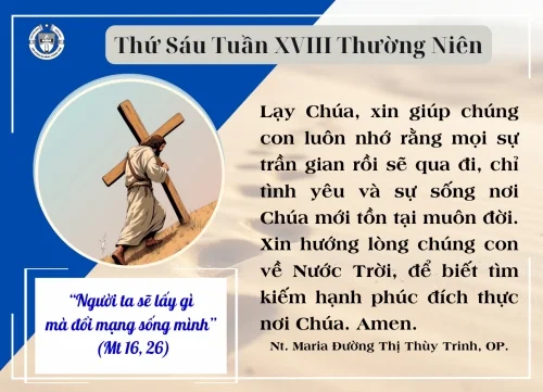 Thứ Sáu tuần XVIII Thường niên