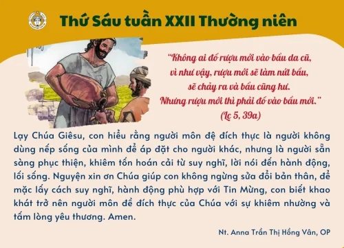 Thứ Sáu tuần XXII Thường niên