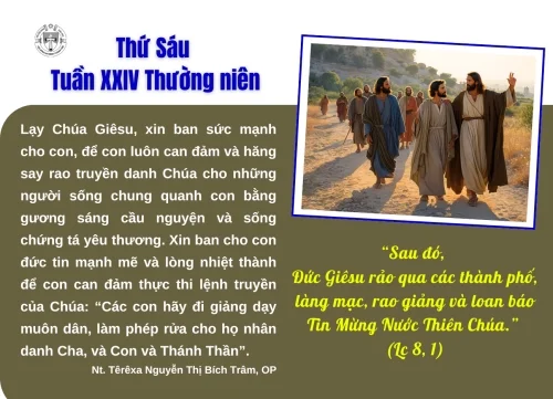 Thứ Sáu tuần XXIV thường niên