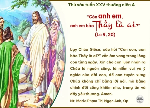 Thứ sáu tuần XXV thường niên A