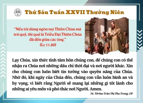 Thứ Sáu tuần XXVII thường niên