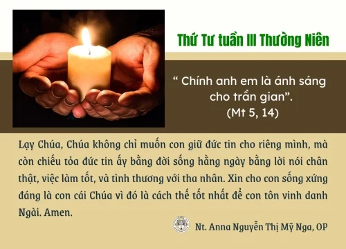 Thứ Tư tuần III thường niên