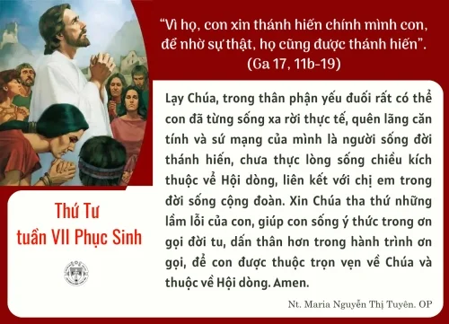 Thứ Tư tuần VII Phục sinh