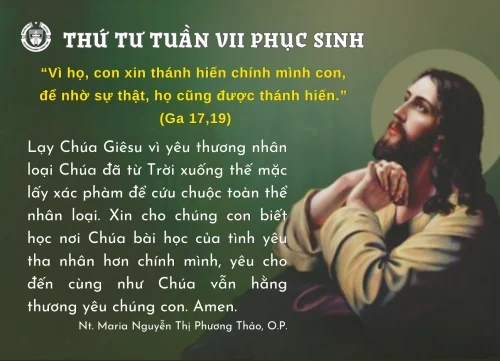 Thứ Tư tuần VII Phục sinh