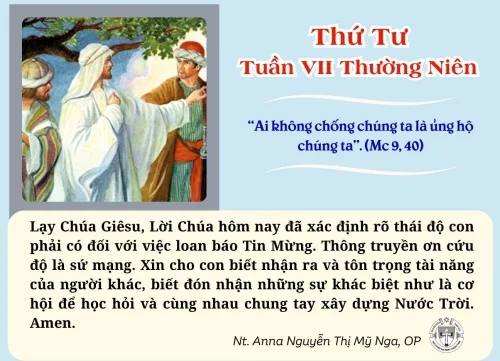 Thứ Tư Tuần VII Thường Niên B