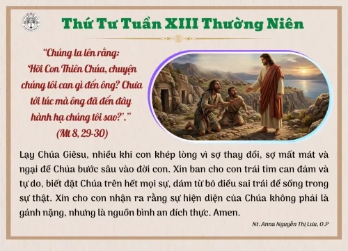 Thứ Tư tuần XIII Thường niên