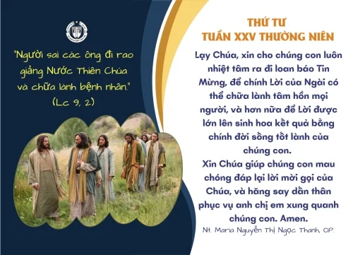 Thứ Tư tuần XXIV thường niên