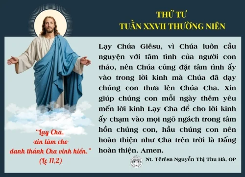 Thứ Tư tuần XXVII thường niên
