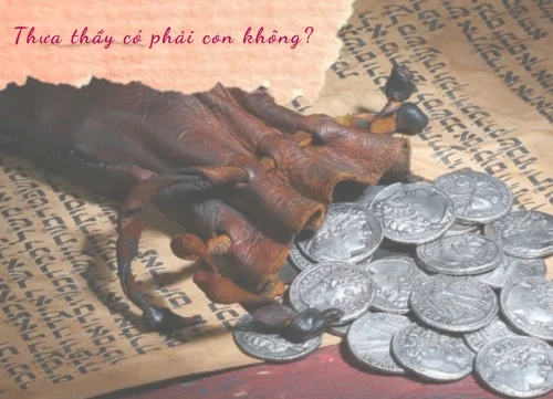 Thưa Thầy, có phải con không?