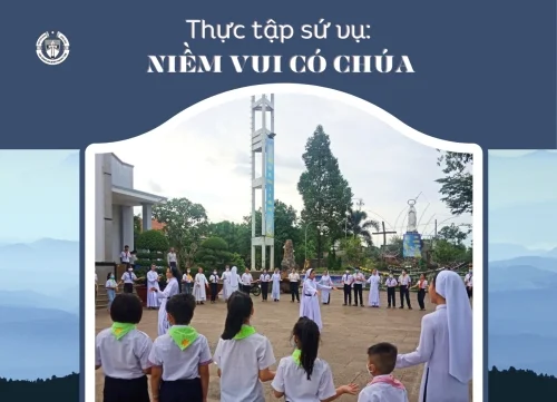 Thực tập sứ vụ: niềm vui có Chúa