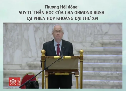Thượng Hội đồng: Suy tư thần học của Cha Ormond Rush tại phiên họp khoáng đại thứ XVI
