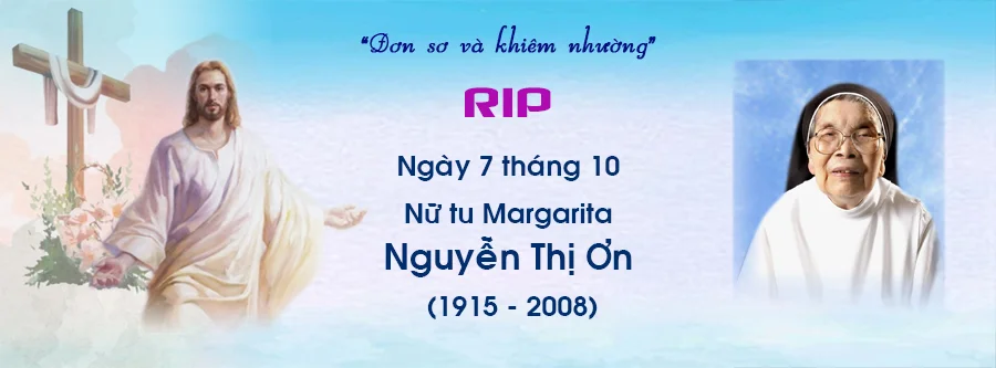 TIỂU SỬ QUÝ CHỊ QUA ĐỜI - Tháng 10