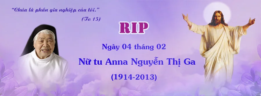 TIỂU SỬ QUÝ CHỊ QUA ĐỜI - Tháng 2
