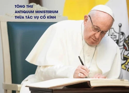 Tông thư Antiquum Ministerium - Thừa tác vụ cổ kính