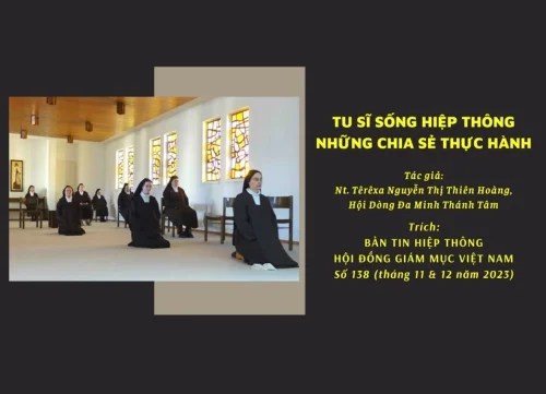 Tu Sĩ Sống Hiệp Thông - Những Chia Sẻ Thực Hành