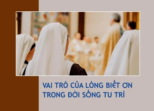 Vai trò của lòng biết ơn trong đời sống tu trì