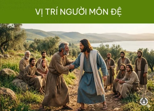 Vị trí người môn đệ