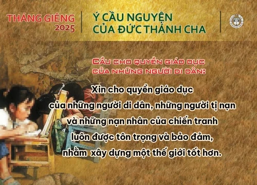 Ý cầu nguyện của Đức Thánh Cha - Tháng 01/2025