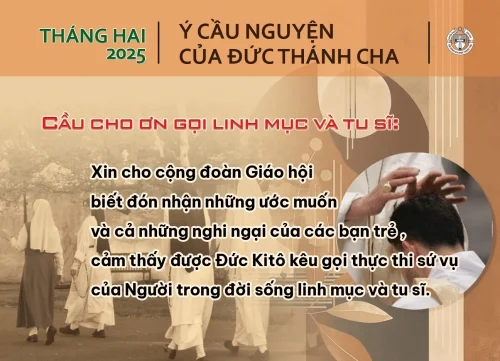 Ý cầu nguyện của Đức Thánh Cha - Tháng 02/2025
