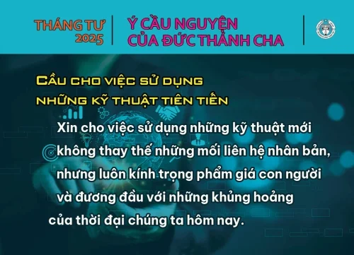 Ý cầu nguyện của Đức Thánh Cha - Tháng 04/2025