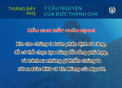 Ý cầu nguyện của Đức Thánh Cha - Tháng 07/2025