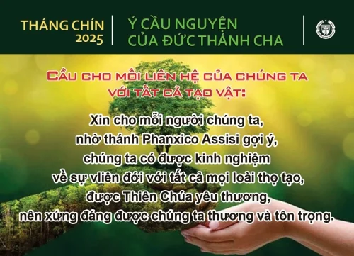 Ý cầu nguyện của Đức Thánh Cha - Tháng 09/2025
