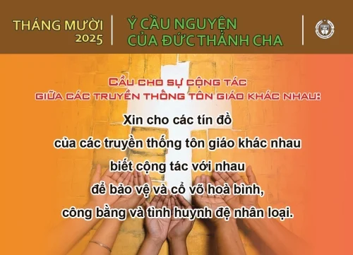 Ý cầu nguyện của Đức Thánh Cha - Tháng 10/2025