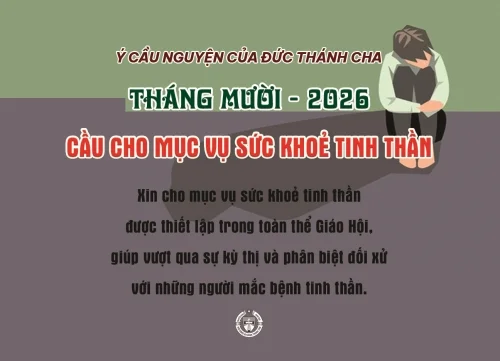 Ý cầu nguyện của Đức Thánh Cha - Tháng 10/2026