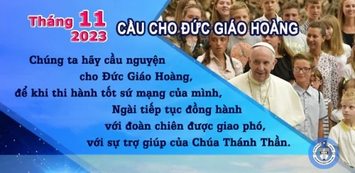 Ý cầu nguyện của Đức Thánh Cha - tháng 11