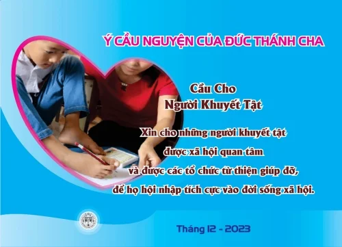 Ý cầu nguyện của Đức Thánh Cha - tháng 12