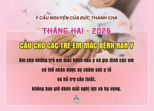 Ý cầu nguyện của Đức Thánh Cha - Tháng 2/2026