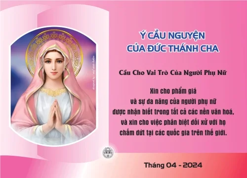 Ý cầu nguyện của Đức Thánh Cha - Tháng 4/2024