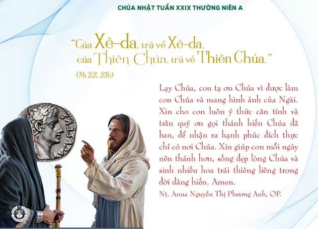 Chúa Nhật tuần XXIX thường niên A