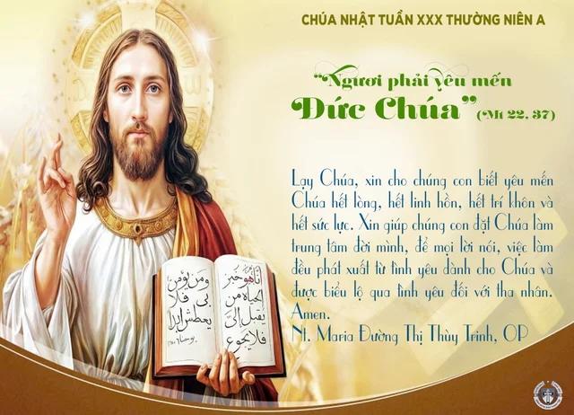 Lời Chúa - Chúa nhật tuần XXX thường niên A