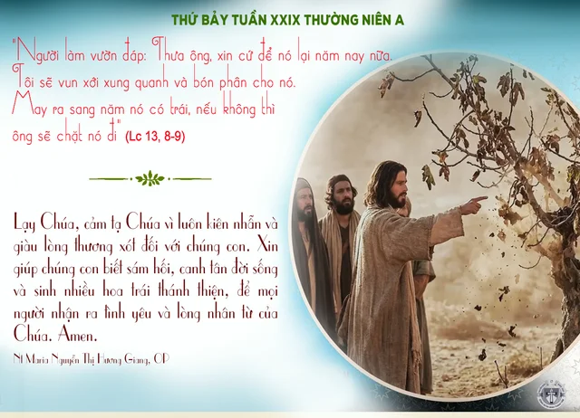 Thứ bảy tuần XXIX thường niên A