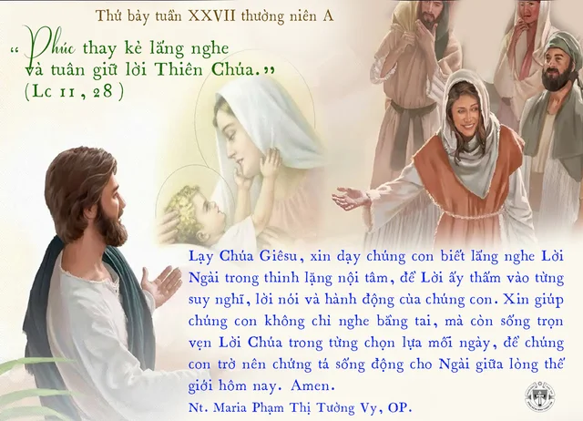 Thứ bảy tuần XXVII thường niên A