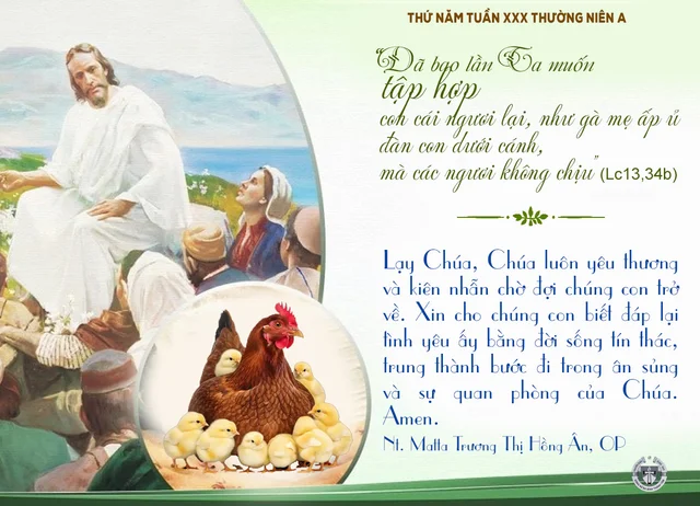Thứ năm tuần XXX thường niên A